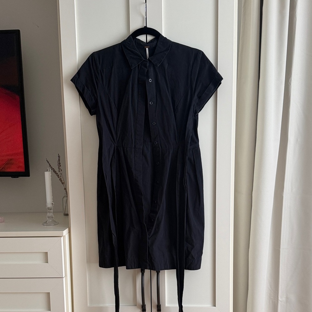 Free People Black Mini Dress